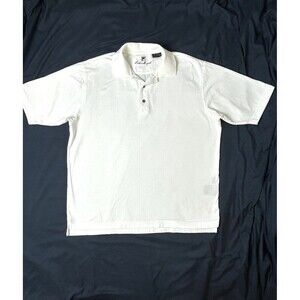 Fila L’Arte Nello Sport Mens Med Golf Polo Shirt Short Sleeve White. SKU LRC2-2